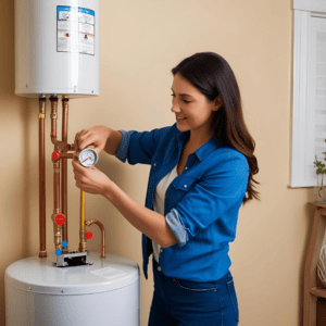 Lowering water heater settings is a simple HVAC energy-saving tip.